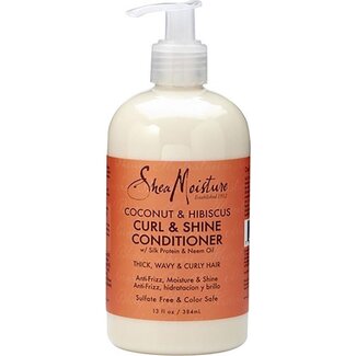 SHEA MOISTURE Coconut & Hibiscus Curl & Shine Conditioner - 384 ml