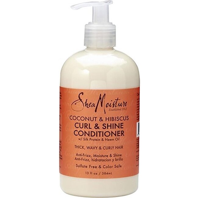 SHEA MOISTURE Coconut & Hibiscus Curl & Shine Conditioner - 384 ml