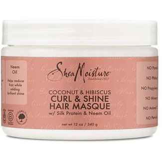 SHEA MOISTURE Coconut & Hibiscus Curl & Shine Hair Masque 340gr