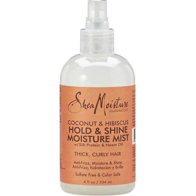 SHEA MOISTURE Coconut & Hibiscus Hold And Shine Moisture Mist 236 ml