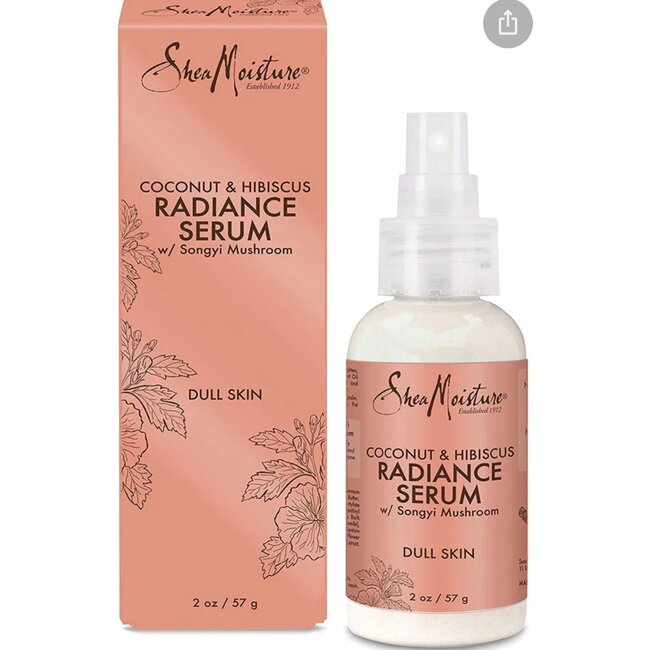 SHEA MOISTURE coconut and hibiscus Radiance Seru