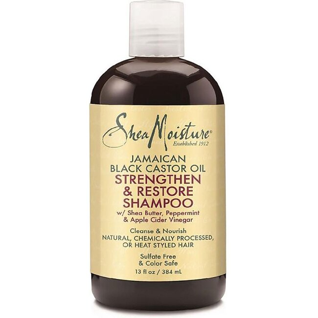 SHEA MOISTURE Jamaican Black Castor Oil - Strengthen Grow & Restore Shampoo - 384 ml