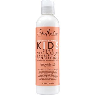 SHEA MOISTURE Coconut Hibiscus - Kids 2 in 1 Shampoo + Conditioner