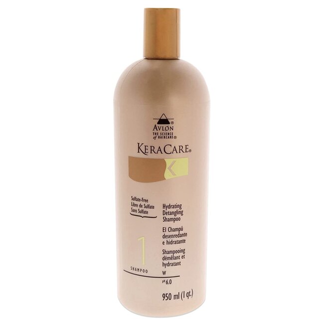 KERACARE Hydrating Detangling Shampoo, 1000ml