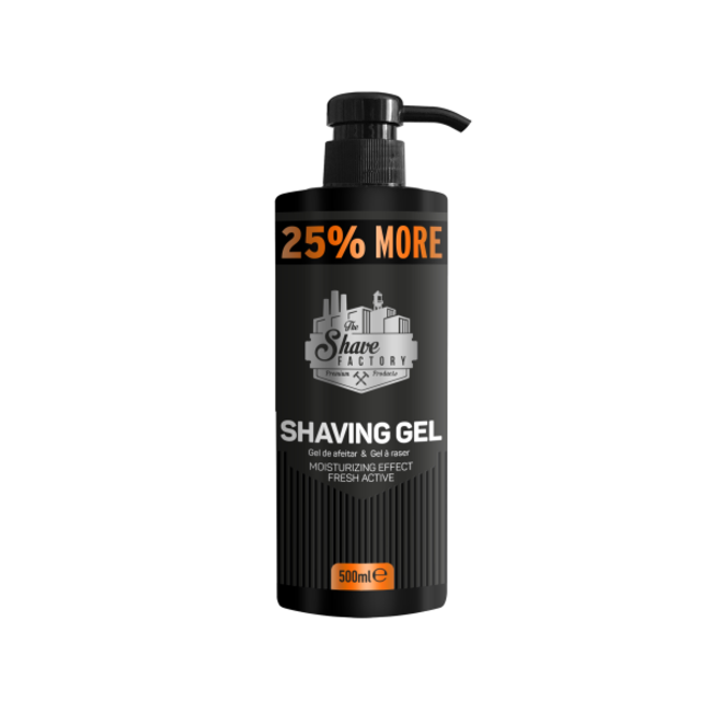 THE SHAVE FACTORY Shaving Gel 500ml