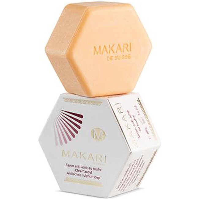 MAKARI  Clear Acnyl Sulfur Soap, 200gr