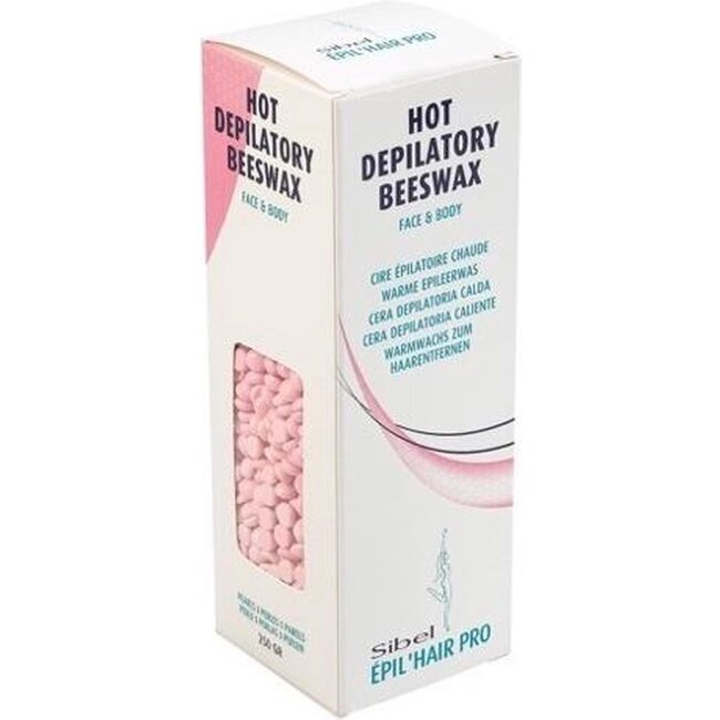 SIBEL HOT DEPILATORY WAX -  250GR - FACE AND BODY