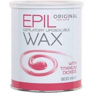 SIBEL Depilatory Liposoluble Wax 800Ml Pink With Titatium Dioxide