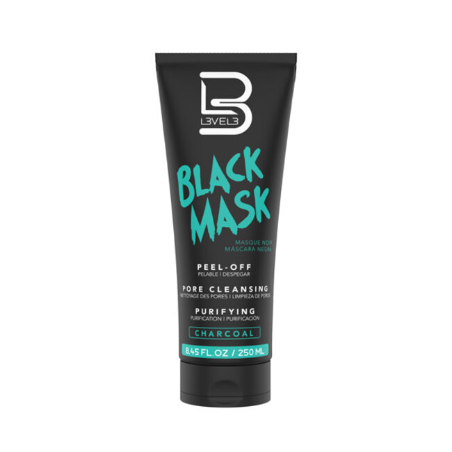 LEVEL3 BLACK MASK PEEL-OFF 250ML