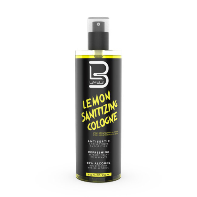 LEVEL3 LEMON SANITIZING SPRAY 250ML