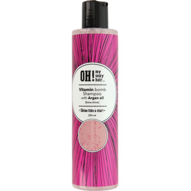 OH MY SEXY HAIR Hair Vitamin Bomb Shampoo with Argan, 250ml