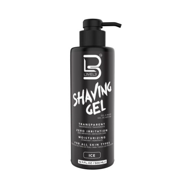 LEVEL3 SHAVING GEL ICE 500ML