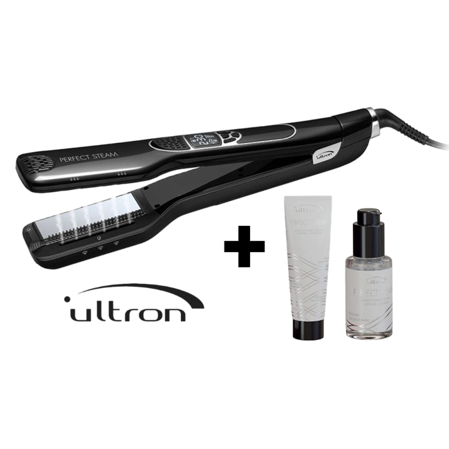 ULTRON Perfect Steam  Zwart + Ultron Serum & Smoothing Cream