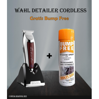 WAHL Detailer Cordless +  Bump Free 340gr