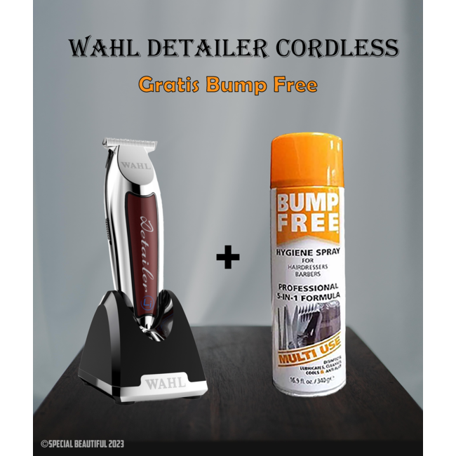 WAHL Detailer Cordless +  Bump Free 68gr