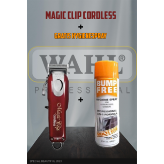 WAHL Magic Clip Cordless  +  GRATIS Bump Free 340gr