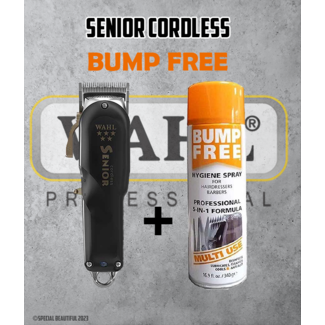 WAHL Senior Cordless 5 Star + Bump Free 340gr