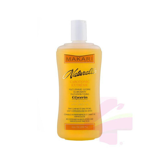 MAKARI Glycerin With carrot Oil, 500ml