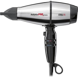 BABYLISS PRO STEELFX 2000W - IONIC - DIGITAL DRYER