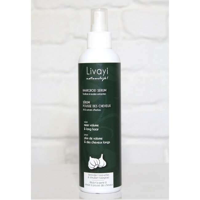 Livayi 5 x 250ml Shampooing Ã  l'Ail Classique + Sérum Ã  l'Ail 250ml Offert