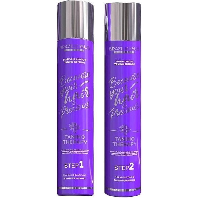 BRAZILICIOUS Tanino Therapy Keratin 2 x 1000 ml