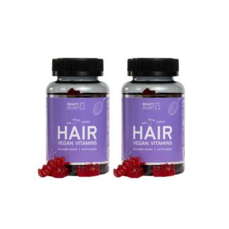 BEAUTY BEAR 2 x Hair Vitamines, 60 Gummies