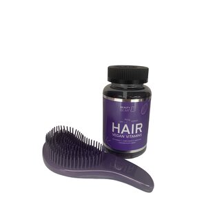 BEAUTY BEAR Vitamines capillaires + brosse Di-melo