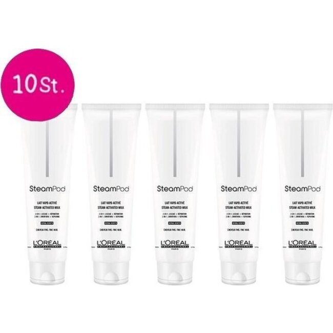 L'ORÉAL 10x L'Oréal Steampod 3.0 Smoothing Milk - fijn haar 150ml0