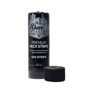 SHAVE FACTORY Papier pour le cou noir