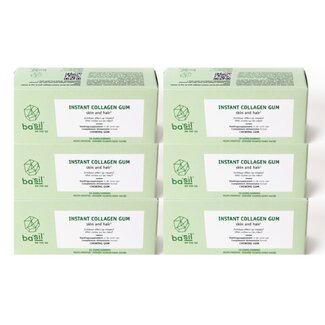 BA'SIL 6 PACK Instant Collagen Gum