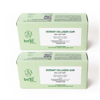 BA'SIL DUO PACK Instant Collagen Gum - Kauwgom met collageen