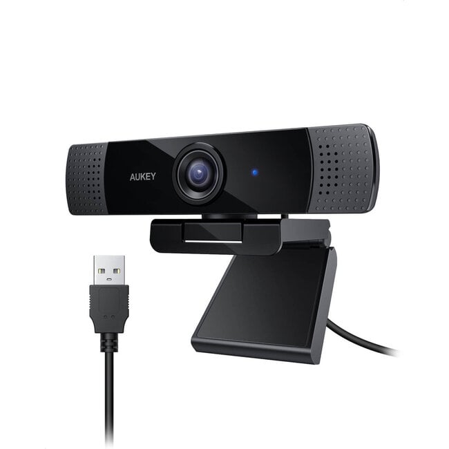 AUKEY  PC-LM1E webcam 1080p zwart