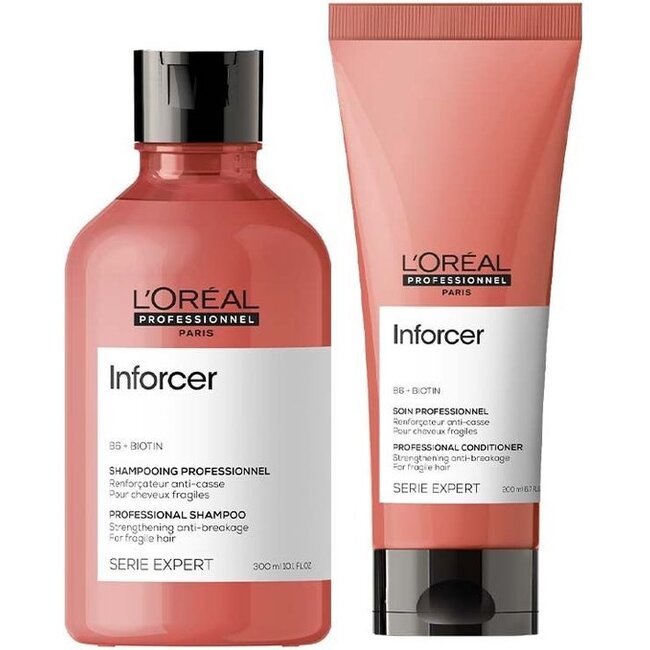 L'ORÉAL Inforcer Shampoo 300ml + Conditioner 200ml