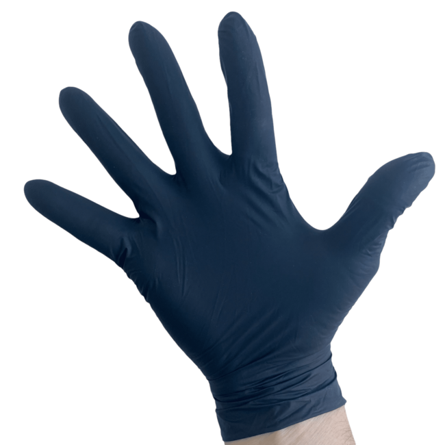 SHOWA Black Nitrile Glove 100 STUKS - MEDIUM