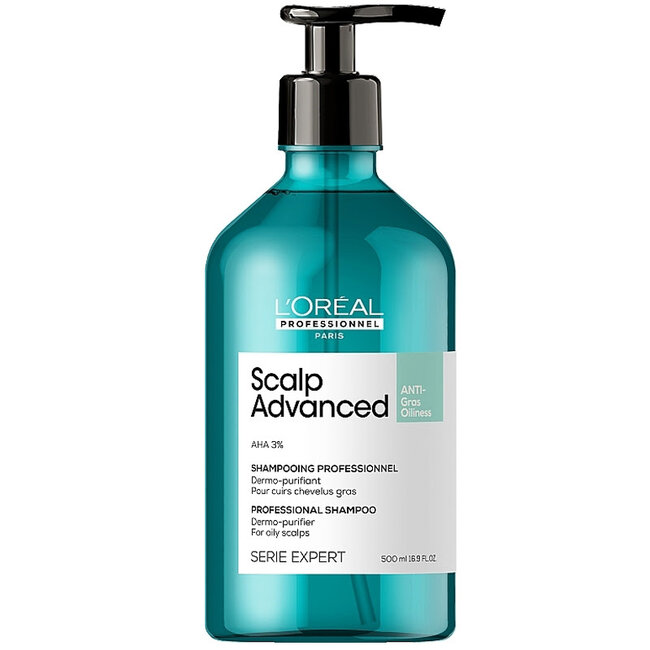 L'ORÉAL SCALP ADVANCED Anti Dandruft Shampoo, 500ml