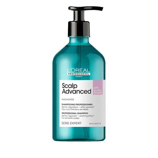 L'ORÉAL SCALP ADVANCED Sensitive Scalp Shampoo, 500ml