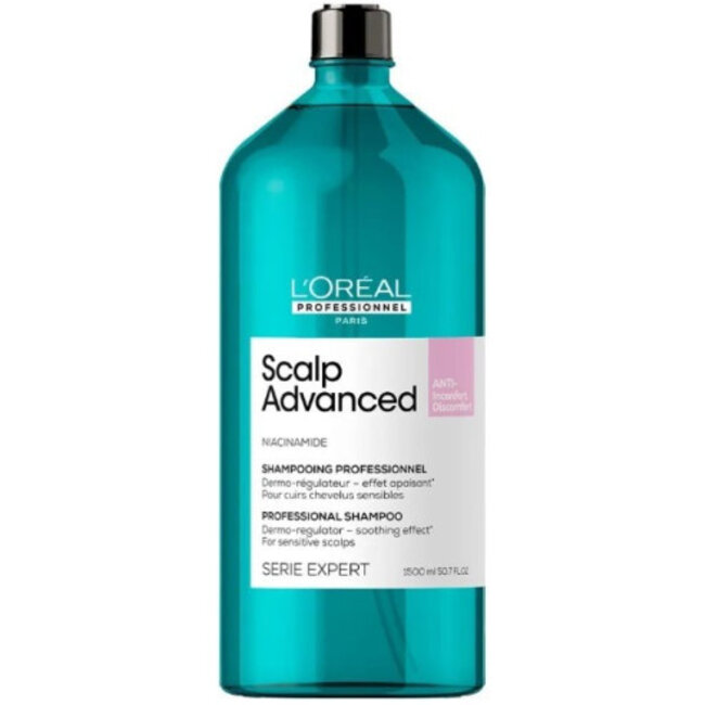 L'ORÉAL SCALP ADVANCED Sensitive Scalp Shampoo, 1500ml