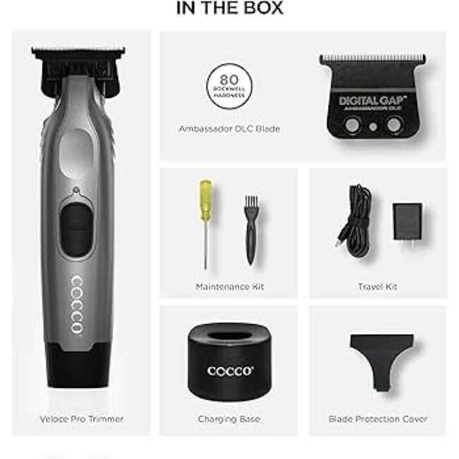 COCCO Veloce Pro Trimmer Grijs