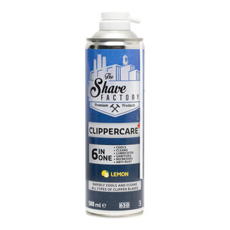SHAVE FACTORY Clipper Care  6 in 1 - 500ml Lemon