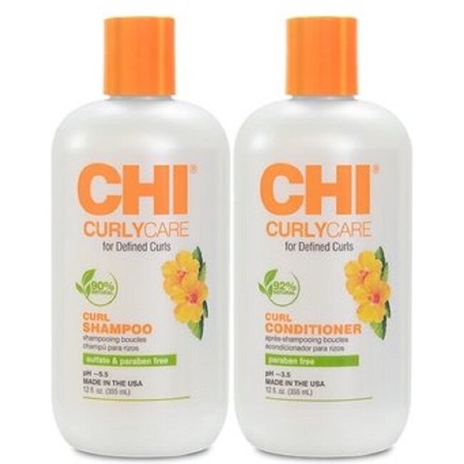 CHI Duo Pack CurlyCare 355ml Shampoo + 355 ml Conditioner