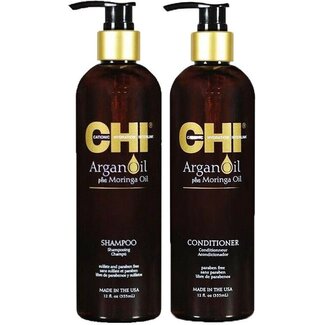 CHI Argan Oil Shampoo 340ml + Conditioner 340ml