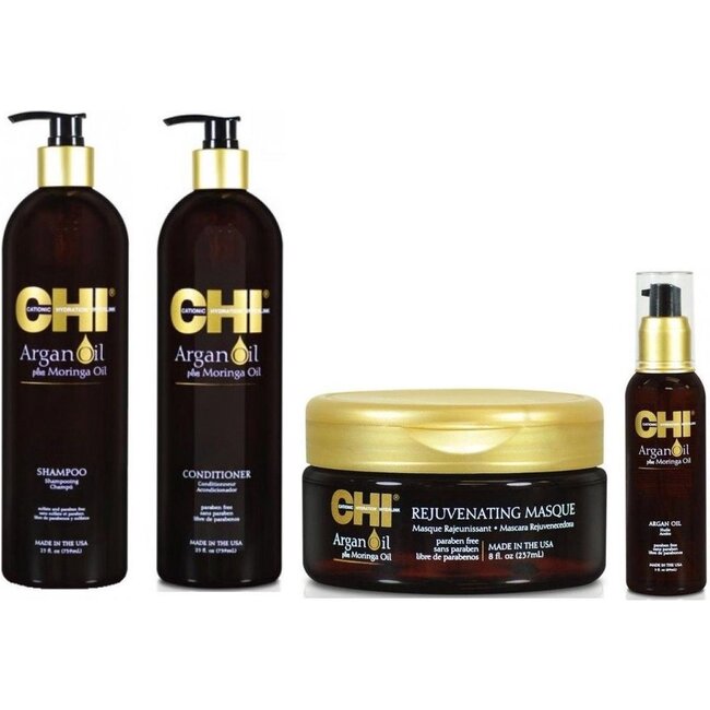 CHI Beschadigd haar pakket CHI Argan Oil