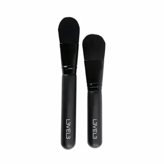 LEVEL3 Facial Mask Application Brushes - 2 Pack