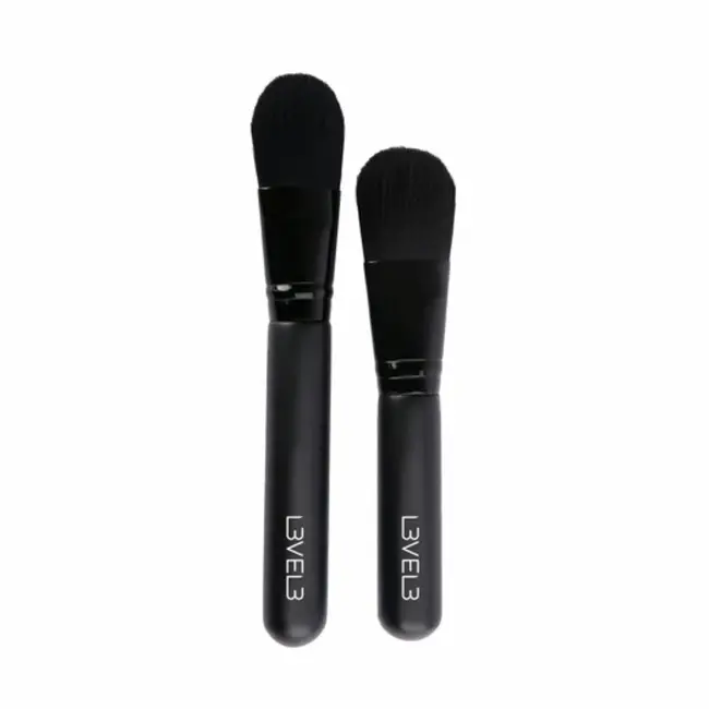 LEVEL3 Facial Mask Application Brushes - 2 Pack