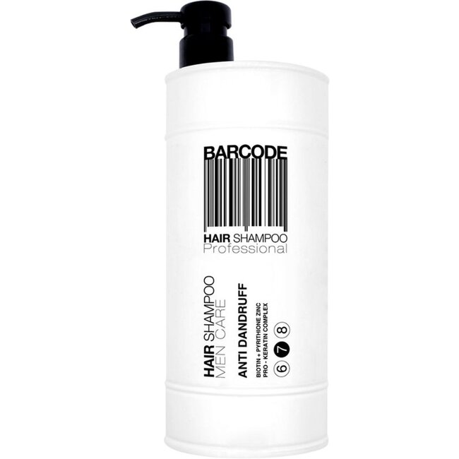 BARCODE - Hair Shampoo - Anti-Dandruff - 1000ml