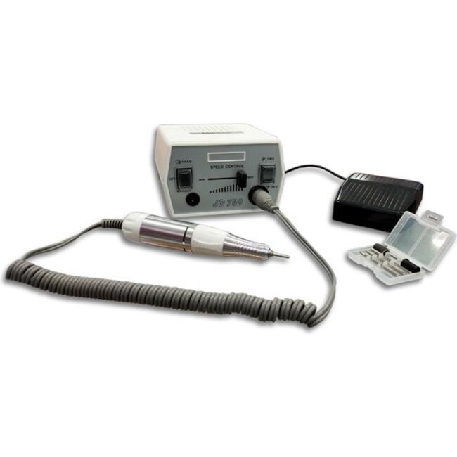 XANITALIA Mill3000 Nail Drill, Professioneel Elektrische Nagelfrees 30000rpm met 4 Bitjes
