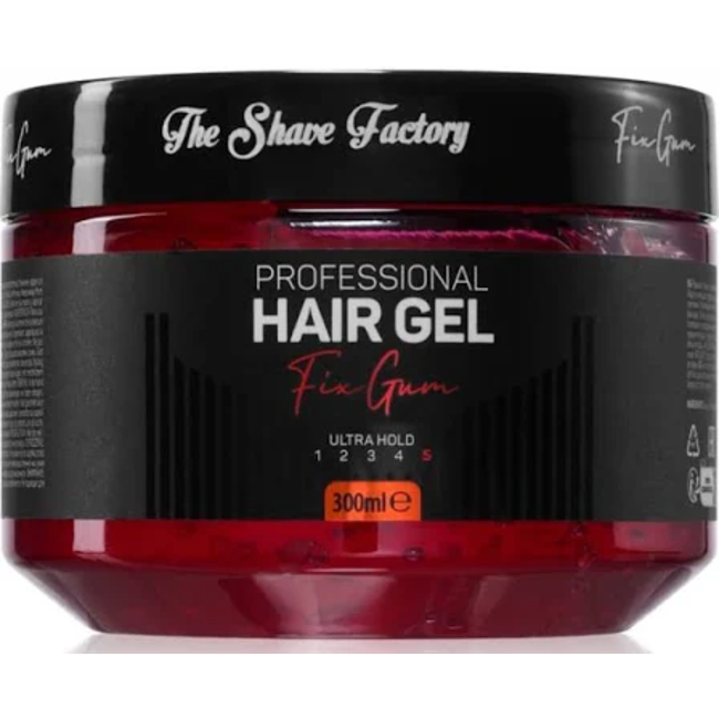 THE SHAVE FACTORY Professional Hair Gel Fix Gum Ultra Hold 300ml