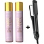 BRAZILICIOUS Biotox Honey & Jasmineflower Keratine 2 x 1000ml  & Max Pro Keratin Shine Stijltang