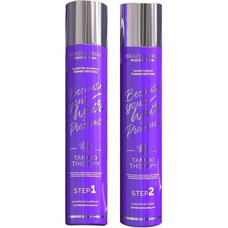 BRAZILICIOUS Tanino Therapy Keratin 2 x 1000 ml