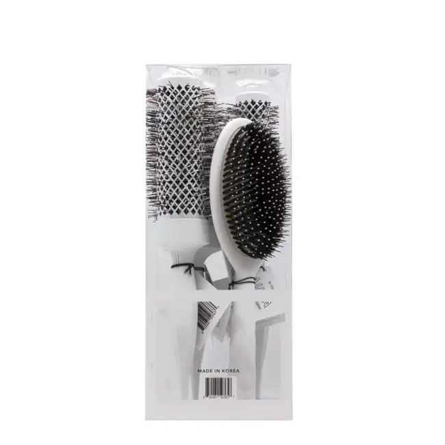 COCCO Aura Brush Set White 4pcs - brush set